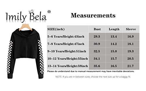 Imily Bela Kids Plaid Crop Sweatshirt Imily Bela Kids Plaid Crop Sweatshirt